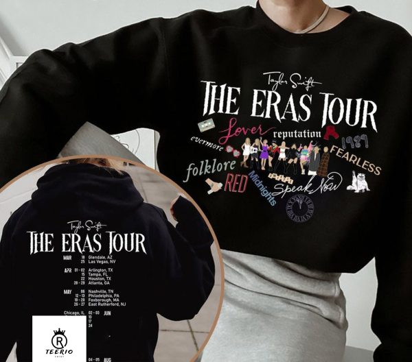 Taylor The Eras Tour 2023 New Show Added Trending Sweatshirt