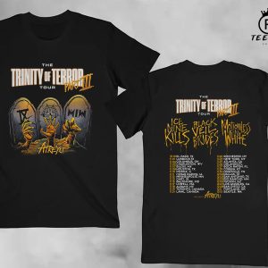 Trinity Of Terror 2022 Tour Part 3 Shirt