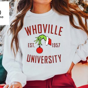 Whoville University Christmas Sweatshirt