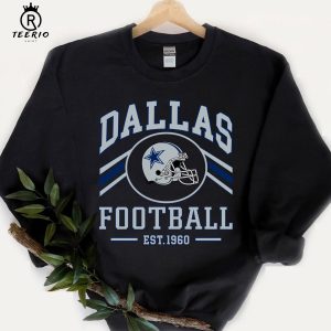 Vintage Style Dallas Football Crewneck,Dallas Football Sweatshirt