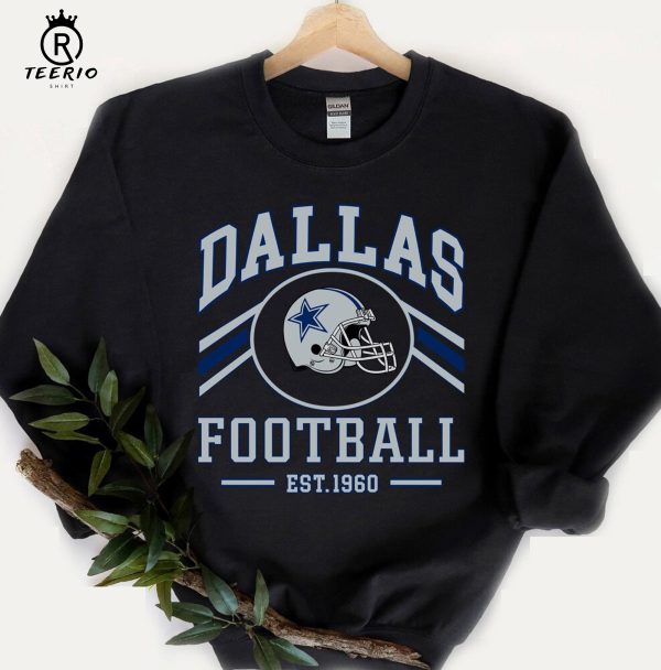 Vintage Style Dallas Football Crewneck,Dallas Football Sweatshirt