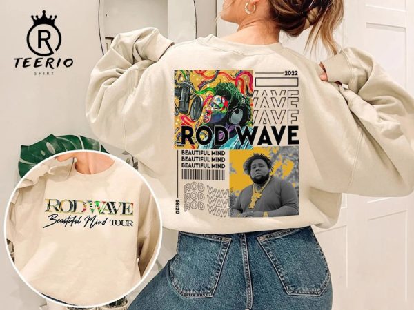 Rod Wave Beautiful Mind 2022 Tour Sweatshirt