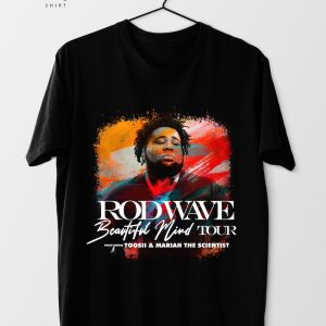 Rod Wave Beautiful Mind 2022 Tour Shirt