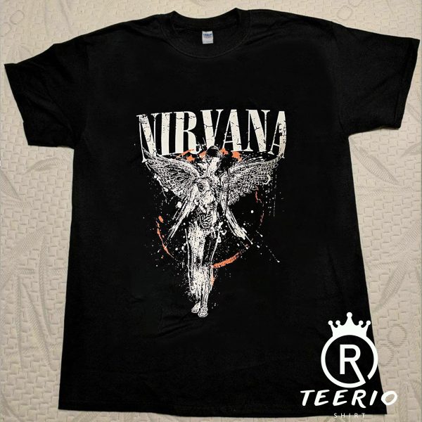 Nirvana Men’s Short-Sleeve in Utero Graphic T-Shirt