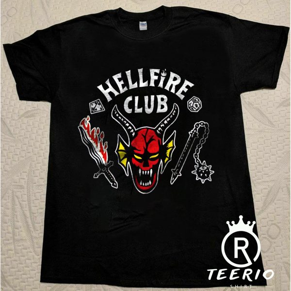 Stranger Things 4 Hellfire Club T-shirt