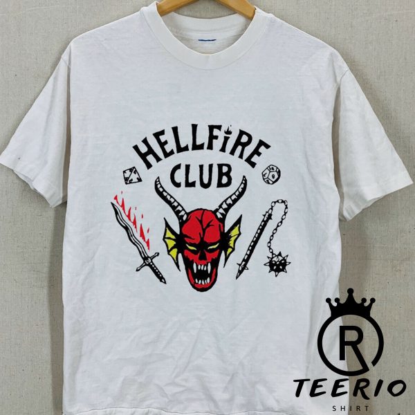 Stranger Things 4 Hellfire Club T-shirt