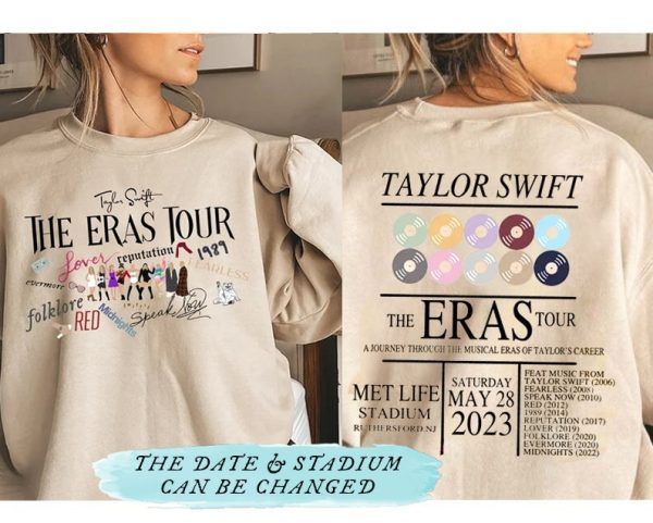 Taylor The Eras Tour 2023 New Show Added Trending Sweatshirt