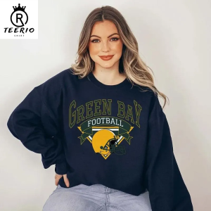 Vintage Style Green Bay Football Sweatshirt