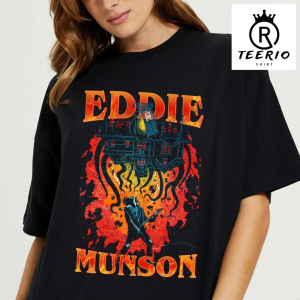 Eddie Munson Play Guitar Shirt, The Piggy Back Vintage Sweatshirt