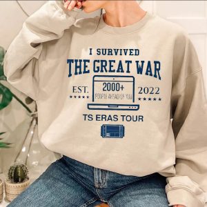 Taylor Swift I Survived The Eras Tour Presale T-Shirt