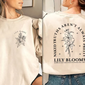 Lily Blooms Flower Sweatshirt