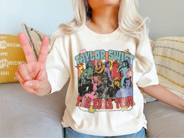 Retro Taylor The Eras Tour T-Shirt