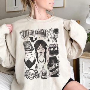 New 2022 Wednesday TV Series Sweatshirt