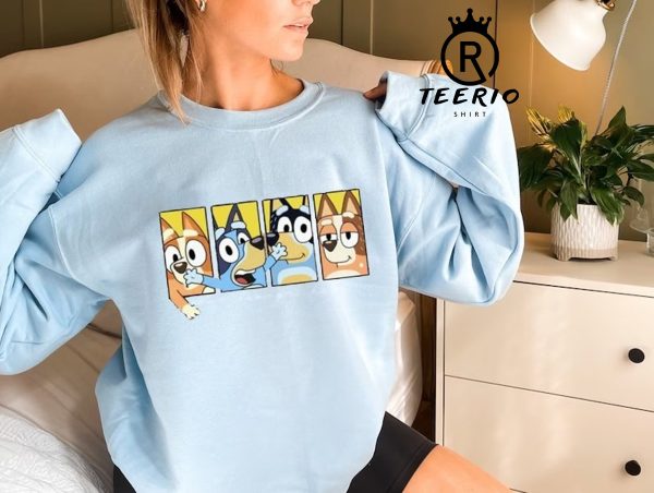 Personalized Bluey Familiy Shirt