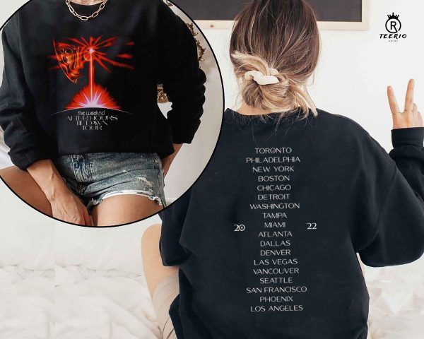 The Weeknd After Hours Til Dawn Tour Sweatshirt