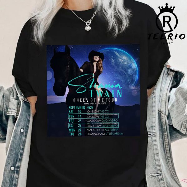 Queen Of Me Tour 2023 Shania Twain Shirt