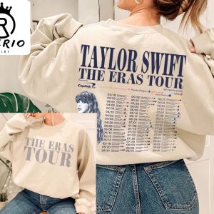 Taylor The Eras Tour 2 Sides Sweatshirt