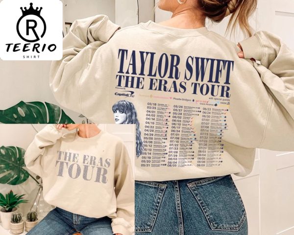 Taylor The Eras Tour 2 Sides Sweatshirt