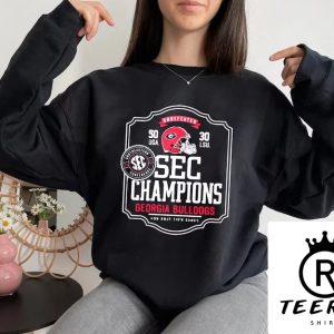 Georgia 2022 UGA SEC Champions Elite Players Sweatshirt