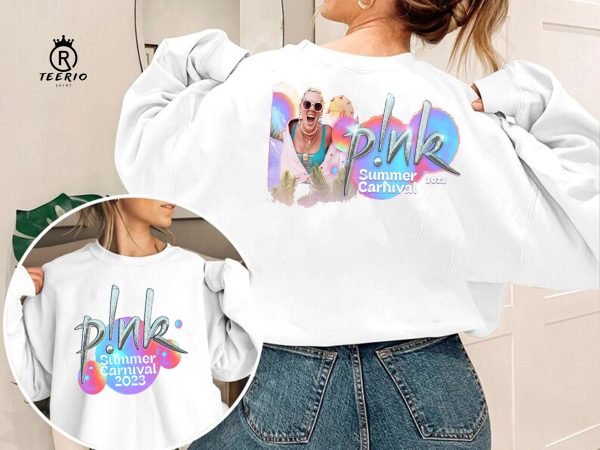 P!nk Summer Carnival Tour 2023 Double Sweatshirt