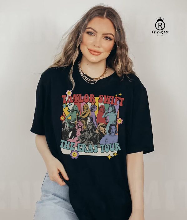 Retro Taylor The Eras Tour Shirt