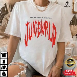 The Domination Tour Of Rapper Juice Wrld T-shirt