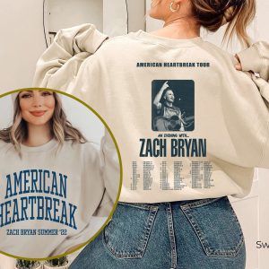 American Heartbreak Tour Printed Front and Back Sweatshirt