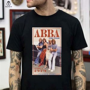 Abba The Tour 1979 Sweden Shirt