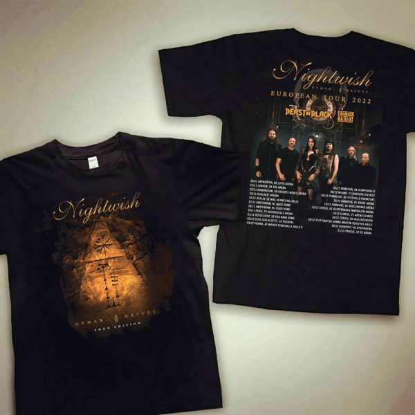 TOUR 2022 – Nightwish Human II Nature European Tour T-Shirt