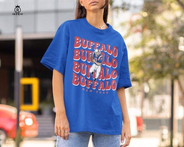 Buffalo Football Crewneck T-Shirt