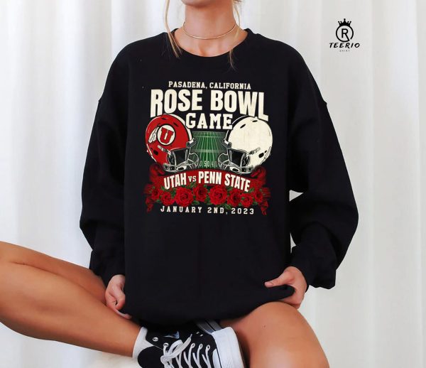 Penn State vs Utah Utes Football 2023 Rose Bowl Shirt