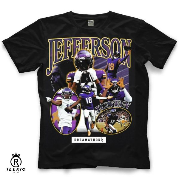 Vintage Justin Jefferson Shirt