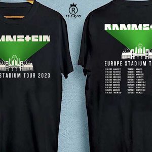 Rammstein 2023 Stadium Europe Tour T-Shirt