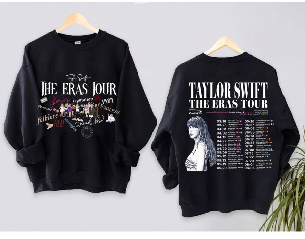 The Eras Tour Two 2023 Sides Sweatshirt