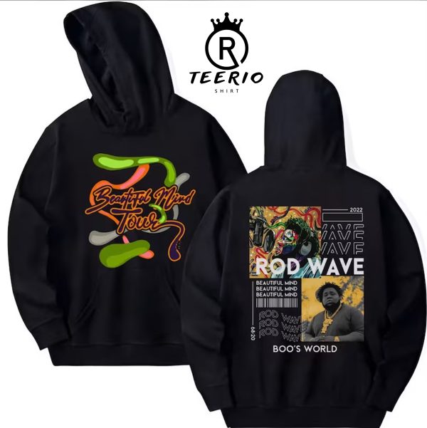 Rod Wave Beautiful Mind 2022 Tour Hoodie