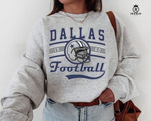 Vintage Dallas Cowboy Football Crewneck Sweatshirt