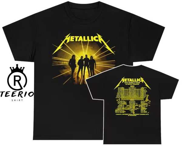 Metallica 72 Seasons 2023 – 2024 World Tour Shirt