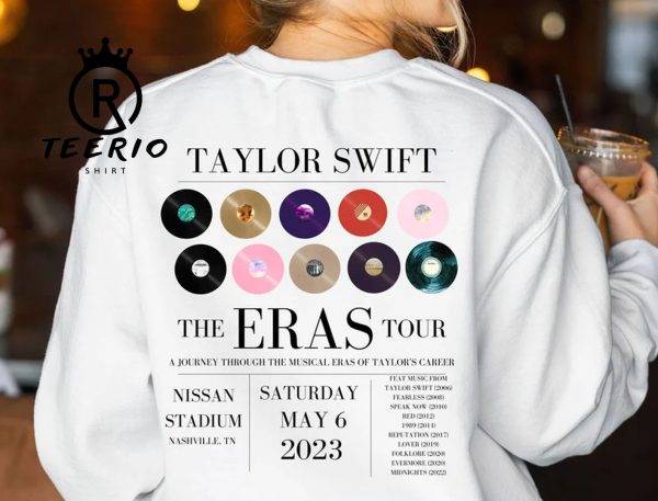 Taylor Swift Eras Tour Sweatshirt