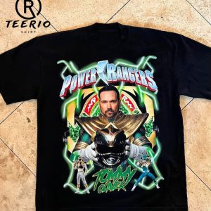 Jason David Frank Shirt, Vintage Tommy Oliver Power Rangers T-Shirt