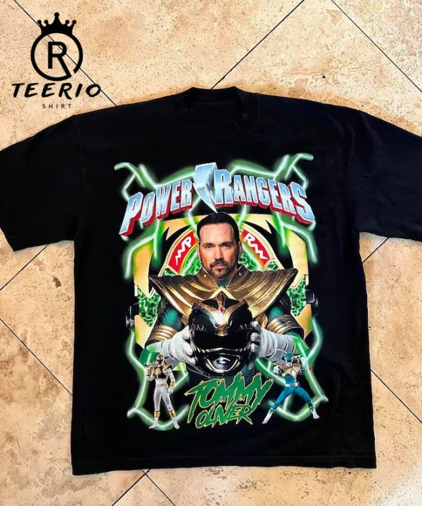 Jason David Frank Shirt, Vintage Tommy Oliver Power Rangers T-Shirt