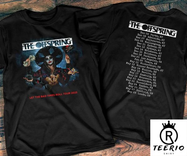 The Offspring Tour 2023 T-Shirt, The Offspring T-Shirt