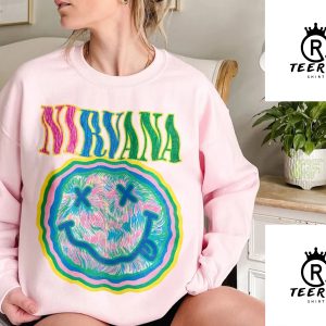 Nirvana Smiley Face Sweatshirt