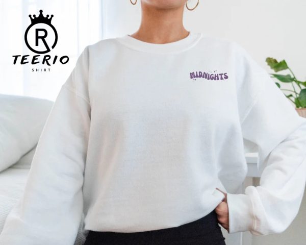 Midnights Tracklist Crewneck Sweatshirt