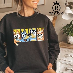 Personalized Bluey Familiy Shirt