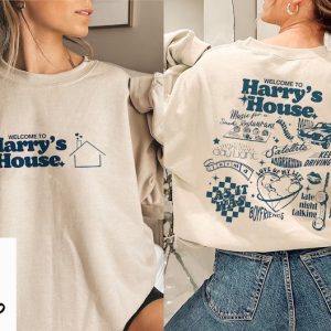 Harry’s House Retro Sweatshirt, Harry’s House Track List Sweatshirt