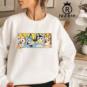 Personalized Bluey Familiy Shirt