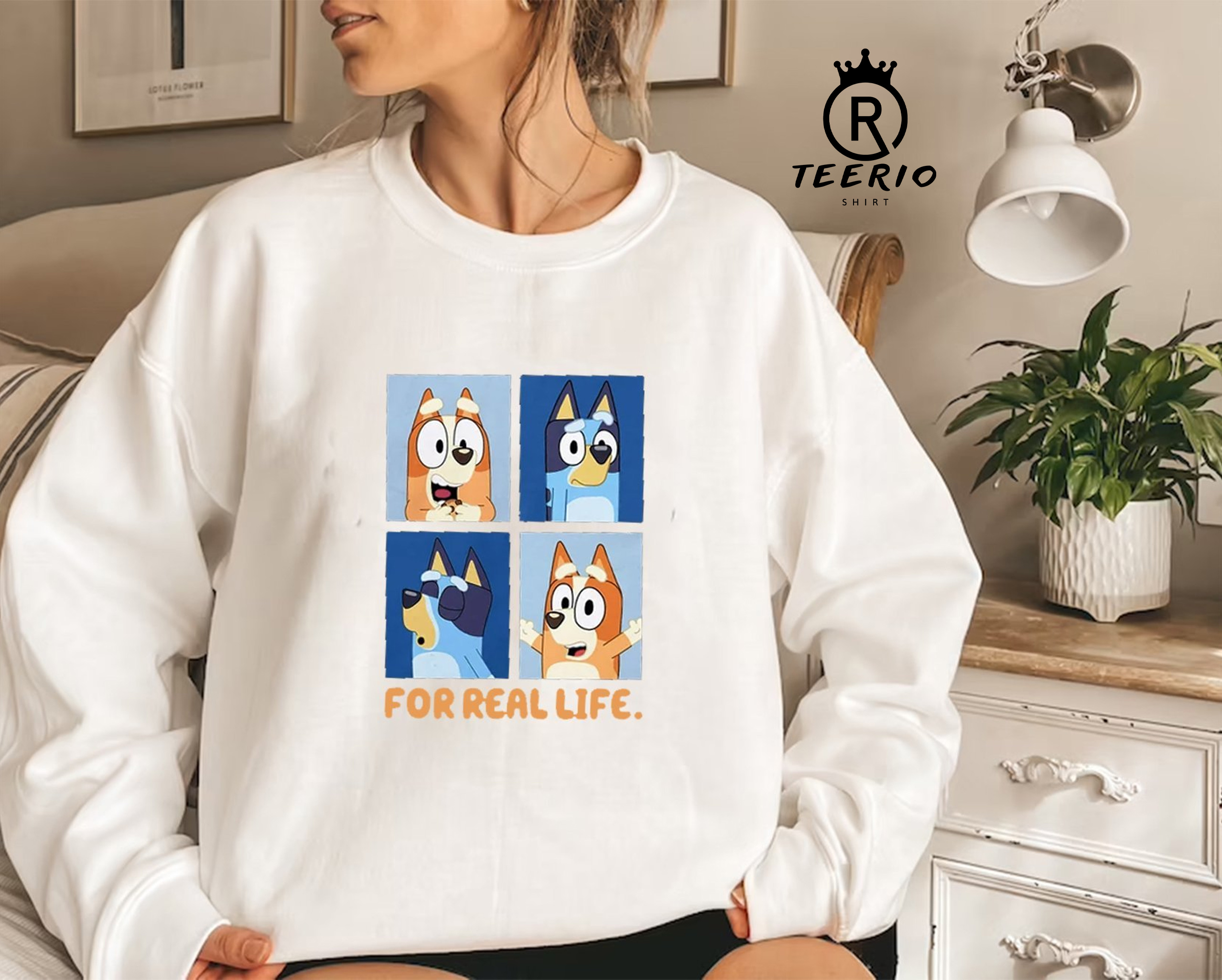 Personalized Bluey Family Shirt, Bluey T Shirt For Adults - Allsoymade