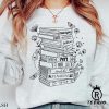 Taylor Swift Albums as Books Sweatshirt Vintage Taylor Swift Shirt