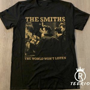 The smiths the world world won’t listed T-Shirt