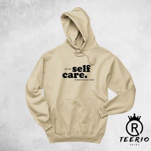 Self Care Hoodie, Circles Hoodie, Self Care, Aesthetic Brown Hoodie UNISEX